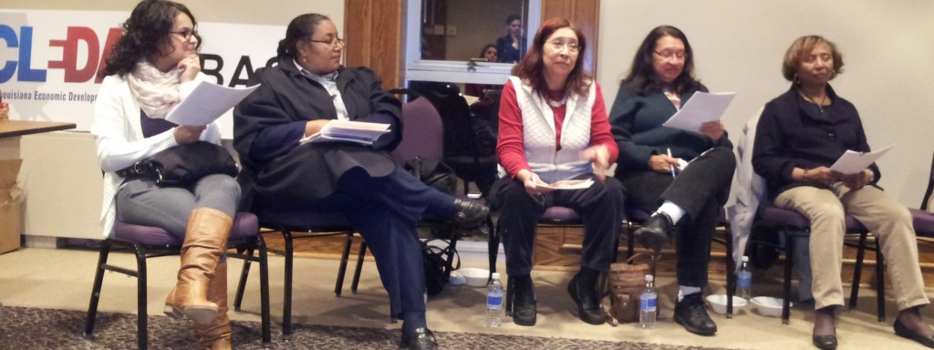 Natchitoches residents gather for an Eat Local discussion group, hosted by the Central Louisiana Local Foods Initiative (a BCBSLAF Challenge Grant partner).