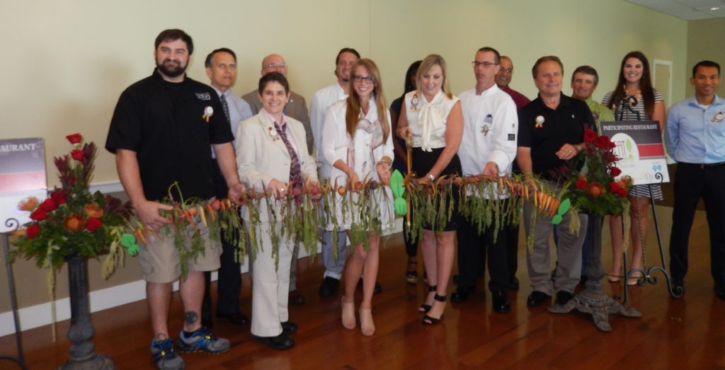 Eat Healthy SWLA "ribbon" cutting!