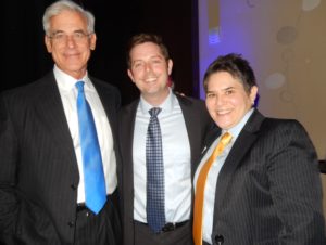 The BCBSLA Foundation team: Dr. Richard Atkins, board chairman, Michael Tipton, president, and Lydia Martin, strategic initiatives manager.