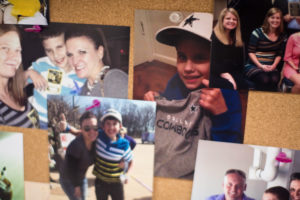 BCBS staff members family photos.