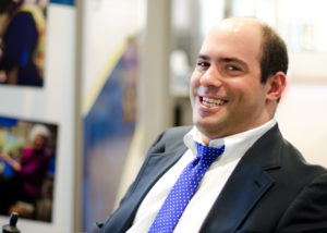 BCBS Foundation staff member in blue tie.