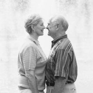 Charles and Frances Bennett celebrating 25th anniversary.
