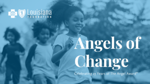 Angels of change campaign page.