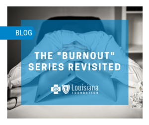 The "burnout" blog post.