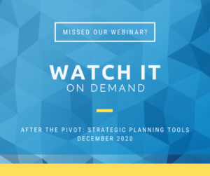 Strategic Planning webinar video image.