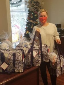 Volunteers with BCBS Foundation Corporate Giving.