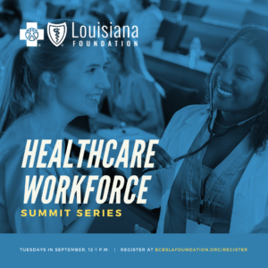 BCBS Healthcare workforce graphic.