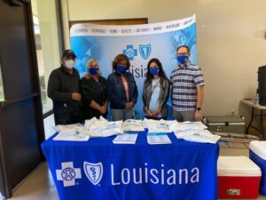 BCBS Foundation vaccination event.