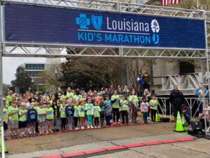 BCBS foundation kids marathon participants.
